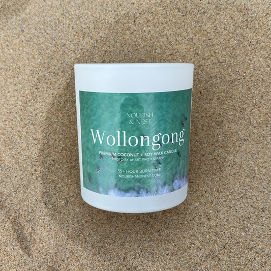 Nourish and Nest Coastal Collection Wollongong Candle