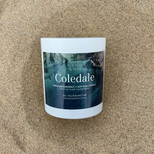 Nourish and Nest Coastal Collection Coledale Candle