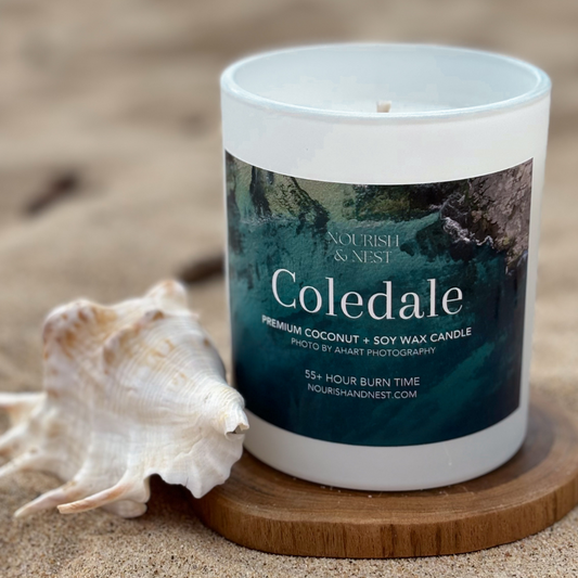 Coledale - premium coconut + soy wax candle