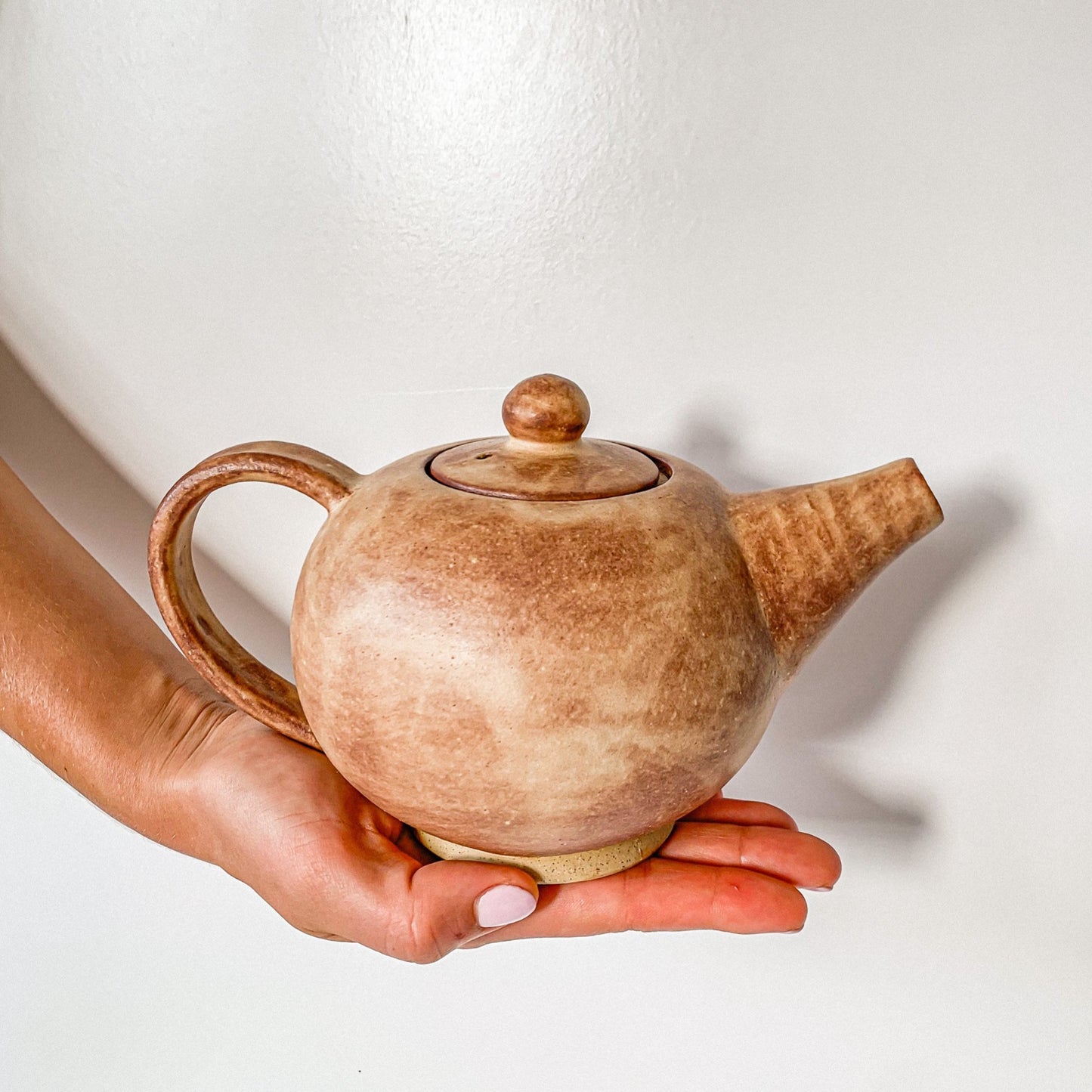 Stoneware Teapot - Matte Clay