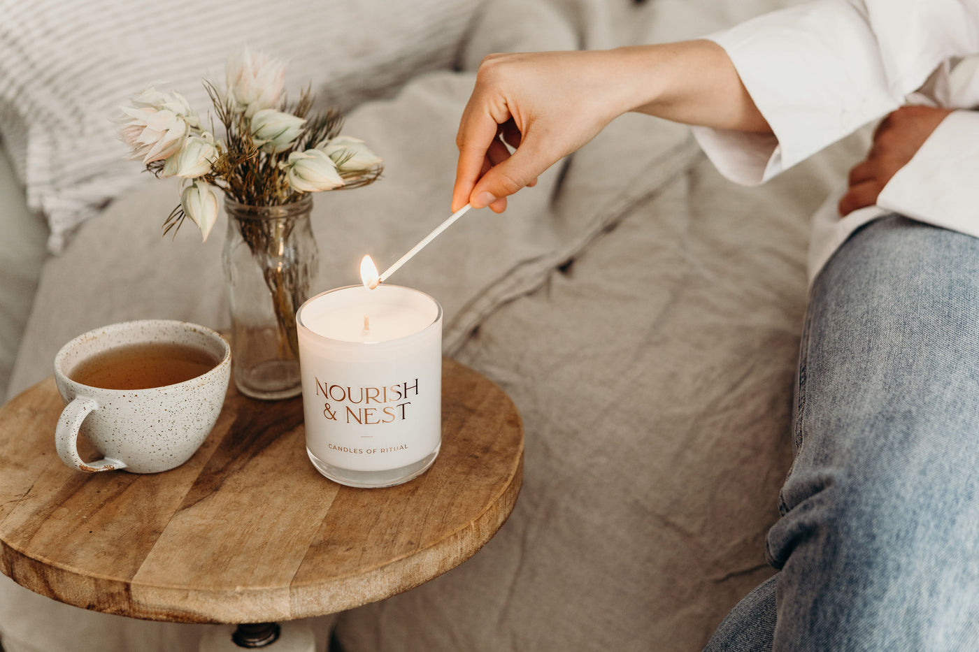 Australian Made soy and coconut candle