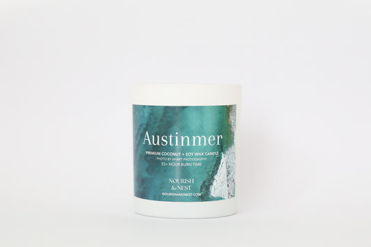 Austinmer - premium coconut + soy wax candle