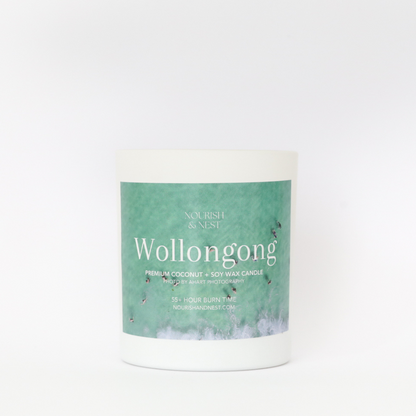 Wollongong - premium coconut + soy wax candle