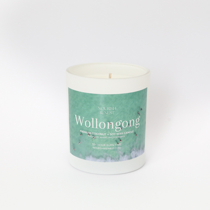 Wollongong - premium coconut + soy wax candle