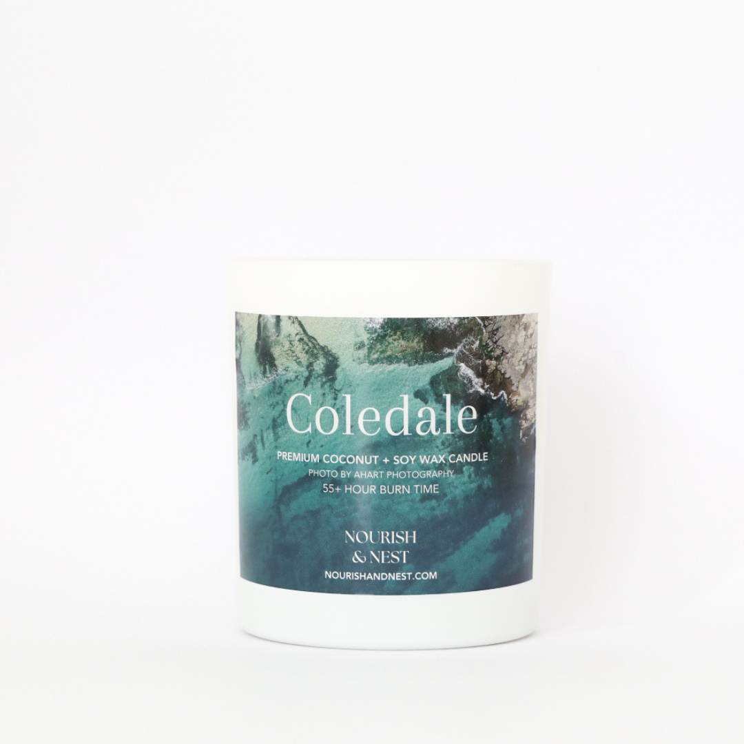 Coledale - premium coconut + soy wax candle