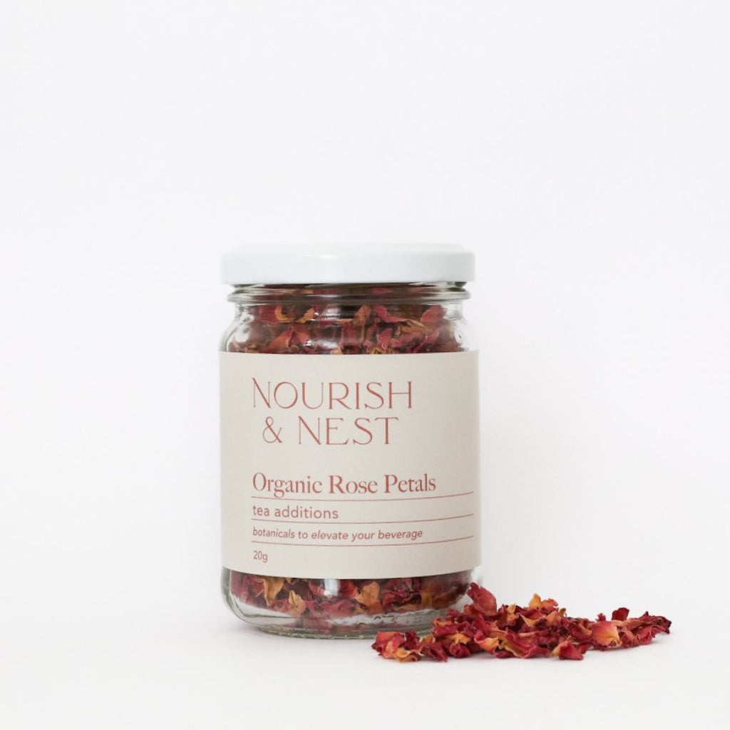 Organic Dried Rose Petals - tea additions