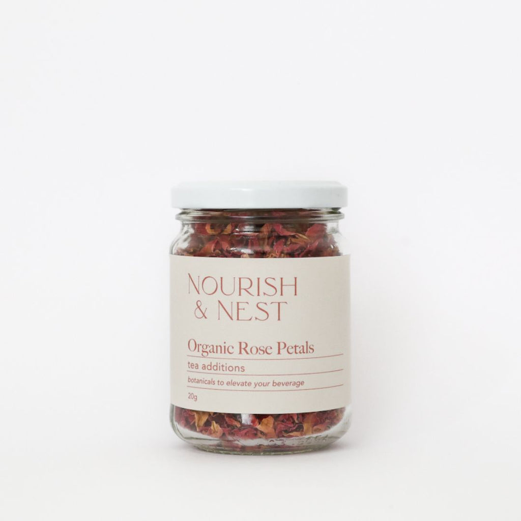 Organic Dried Rose Petals - tea additions