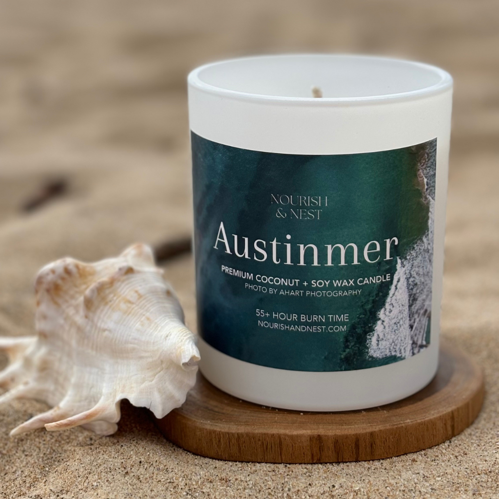 Austinmer - premium coconut + soy wax candle