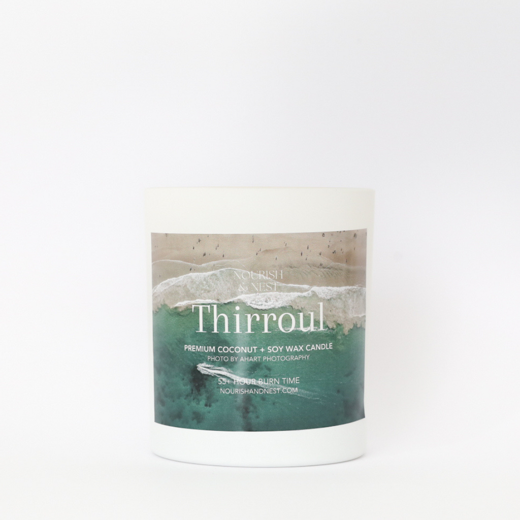 Thirroul - premium coconut + soy wax candle