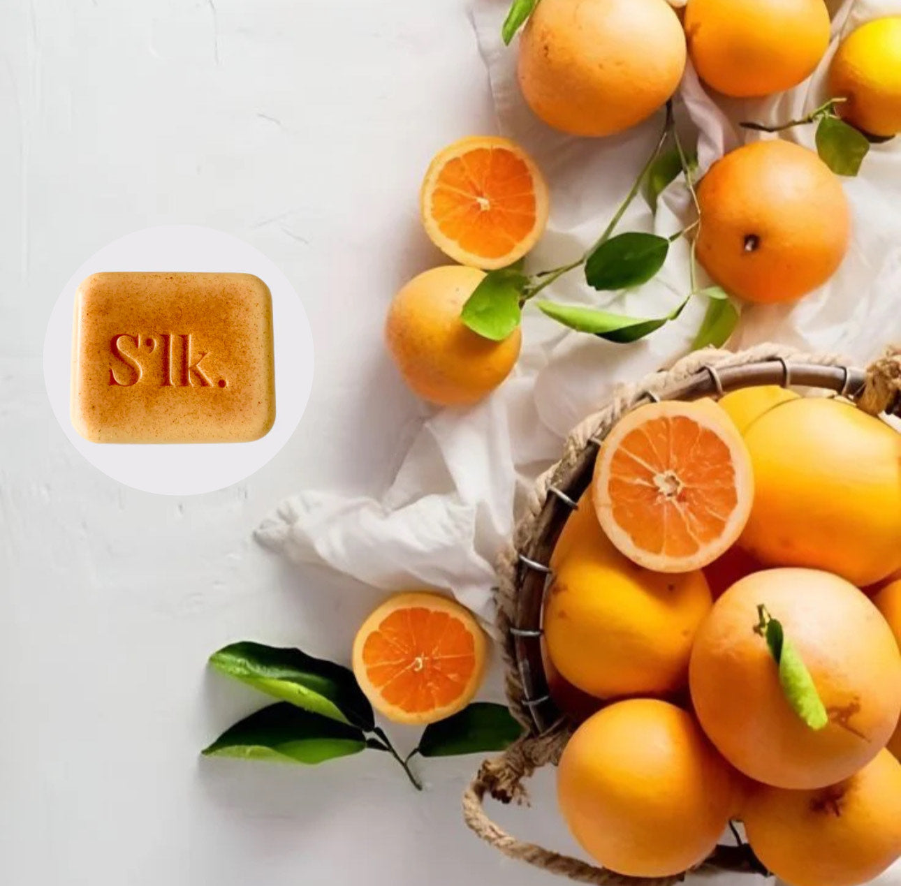 Organic Sweet Orange + Patchouli + Yellow Brazilian Clay