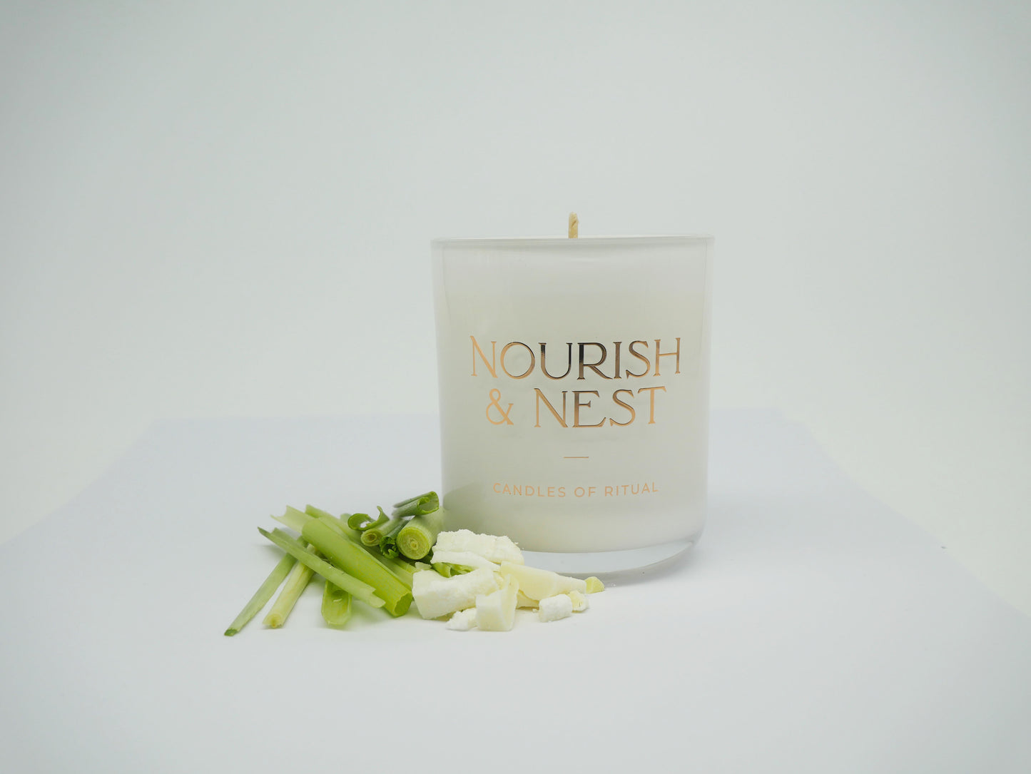 'Lemongrass & Coconut' - coconut & soy candle