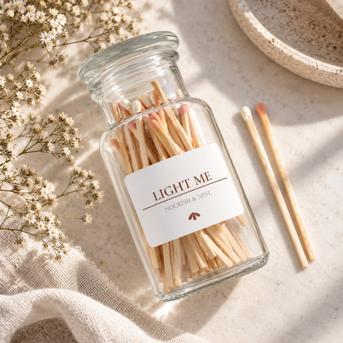 Match Stick Jar