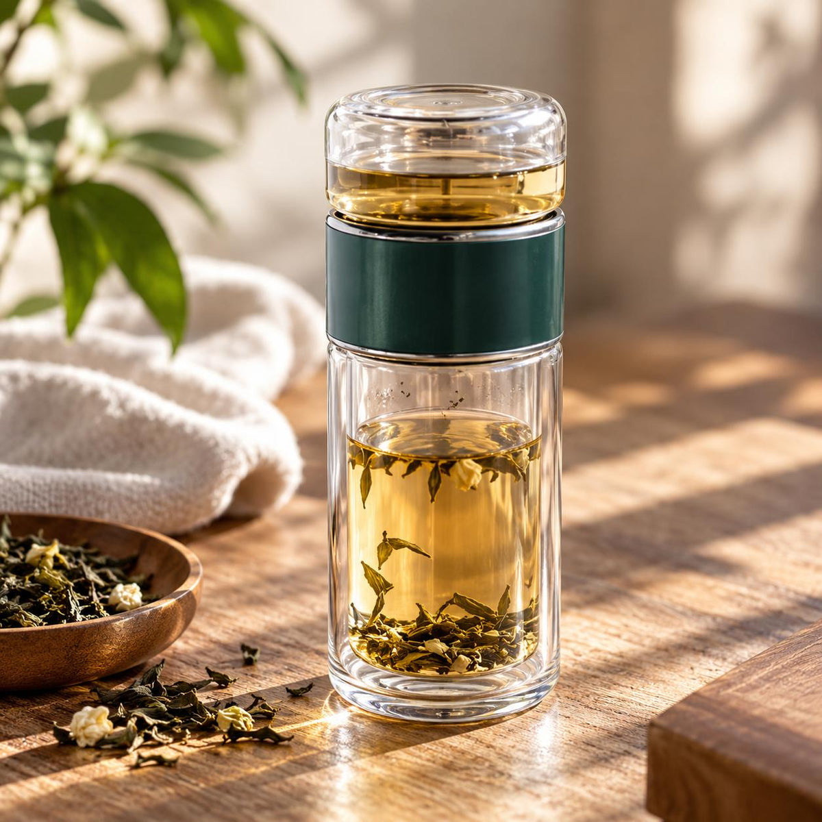Glass Tea Infuser Bottle