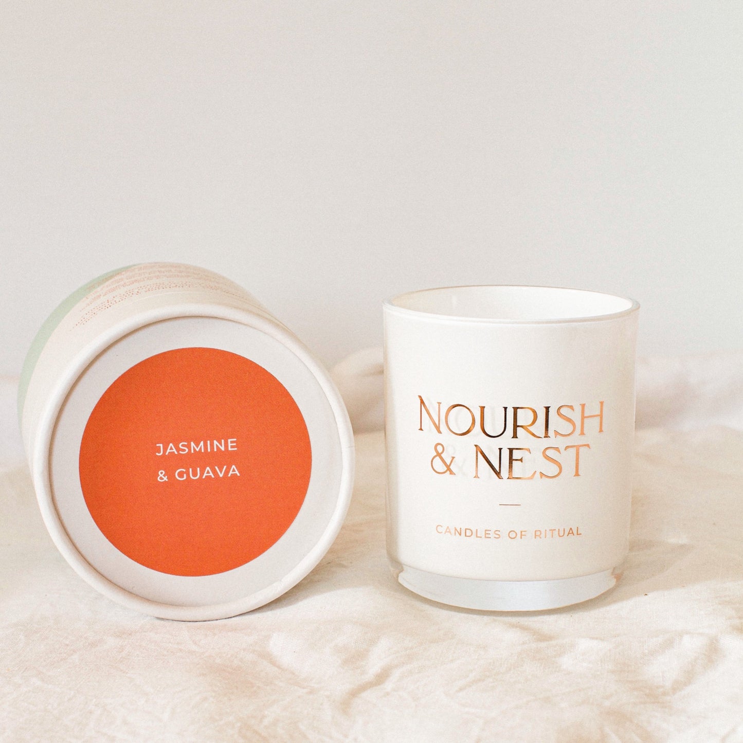 'Jasmine & Guava' - coconut & soy candle