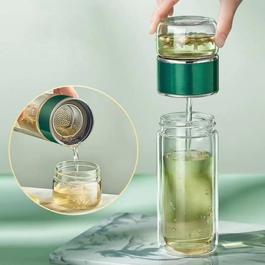 Glass Tea Infuser Bottle