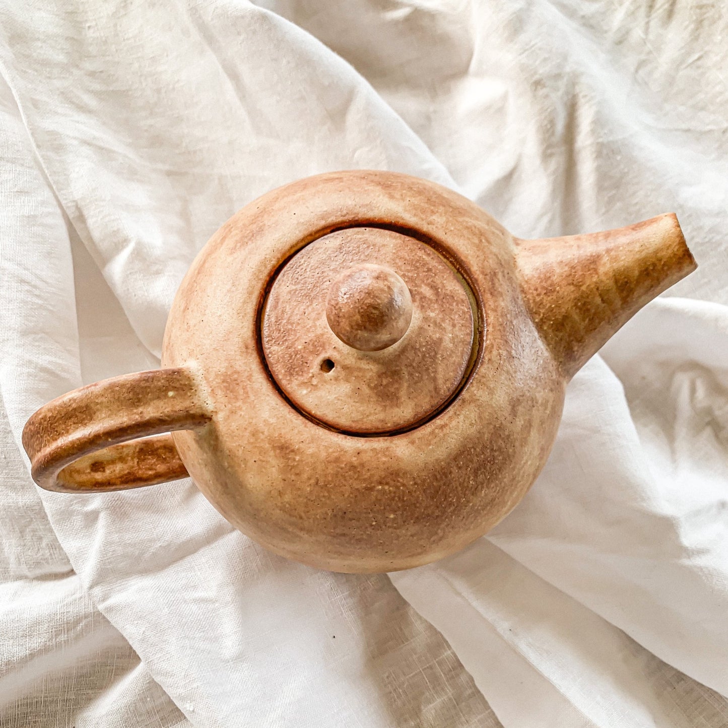 Stoneware Teapot - Matte Clay